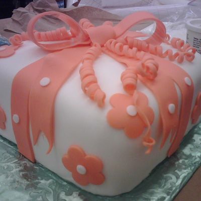 Gift Box Cake