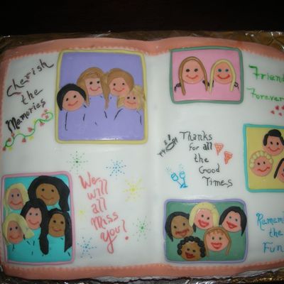 Scrapbook Cake