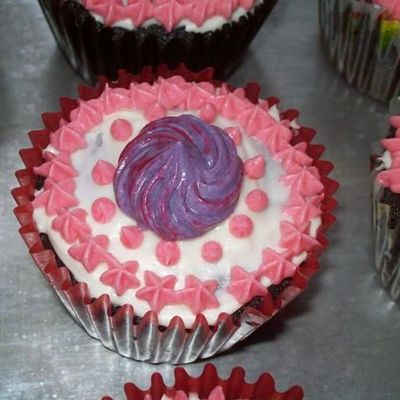 Devil's Food Cupcake With Buttercream Icing