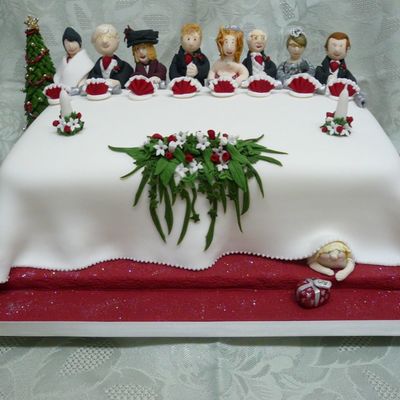 Christmas Wedding Top Table