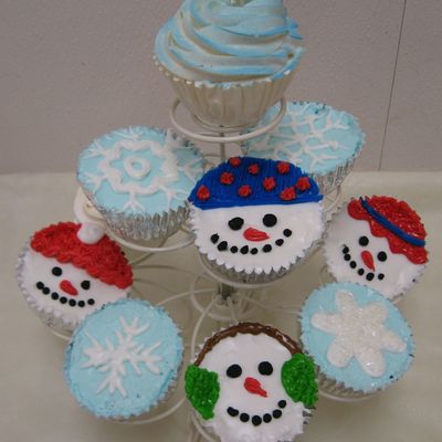 Winter Cupcakes