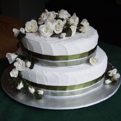 Textured Wedding Cake