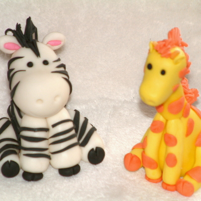 Zebra And Giraffe