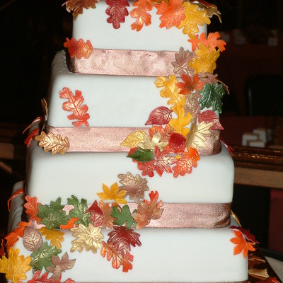 Fall Wedding Cake