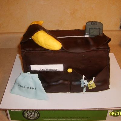 Bookbag Cake