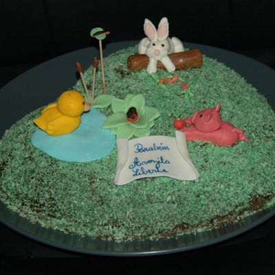 A Cake For Grandma Who's A Farmer