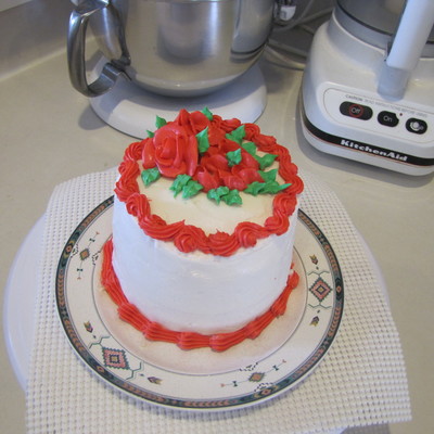 Valentine's Day Cake.