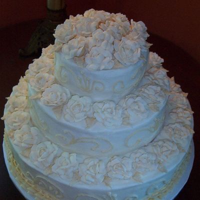 1St Wedding Cake/wilton Class Iii