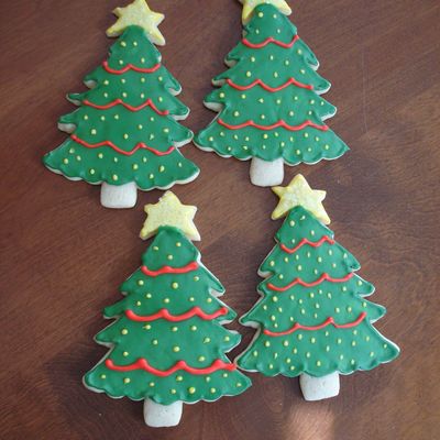 Christmas Tree Cookie