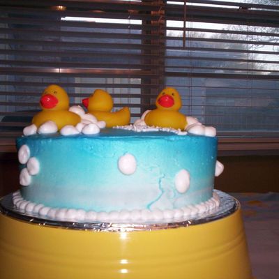 Rubber Ducky Cake