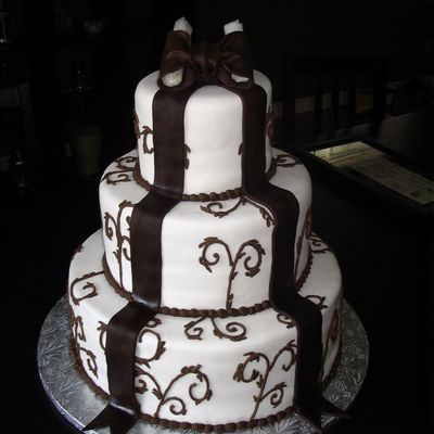 My First Real Paid For Wedding Cake