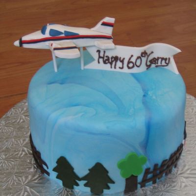 Airplane Cake