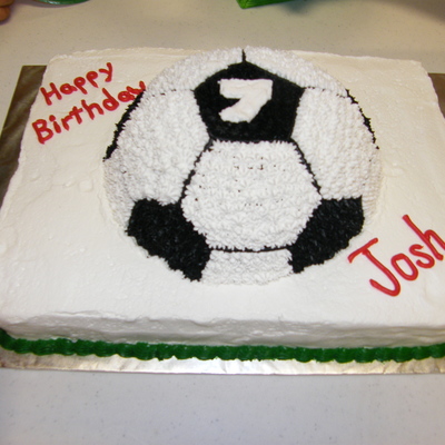 Soccer Ball Cake