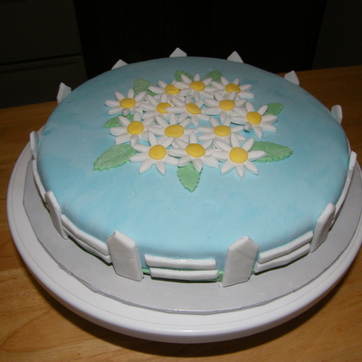 Daisy Garden Cake