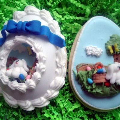 Panoramic Egg Cookie