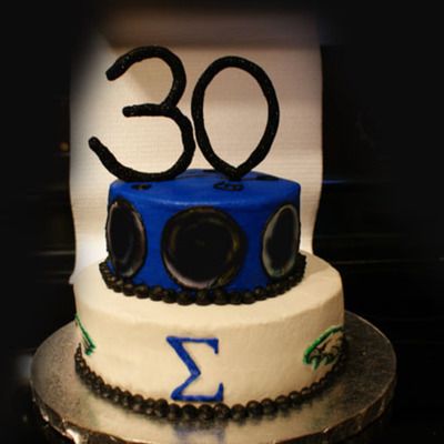 Royal Blue, Philidelphia Eagles Birthday Cake