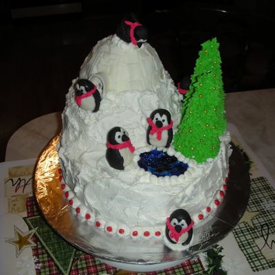 Penguin Cake