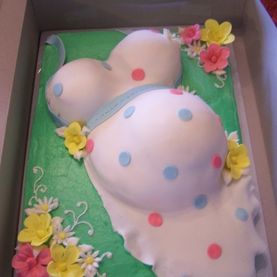 Pregnant Belly Cake