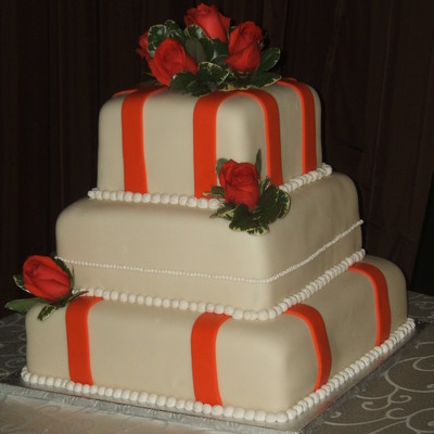 Orange And Ivory