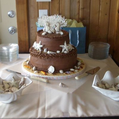 Trish And Brians Wedding Cake