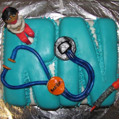Rn Graduation Cake