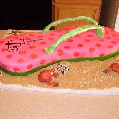 Flip Flop Cake