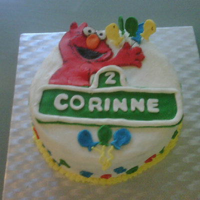 Elmo Cake