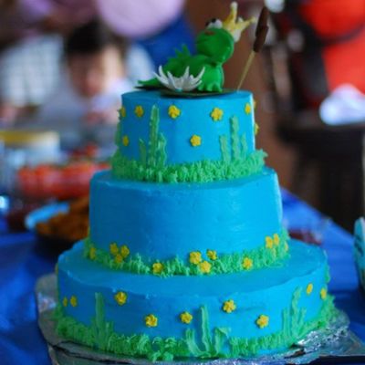 Frog Prince Cake