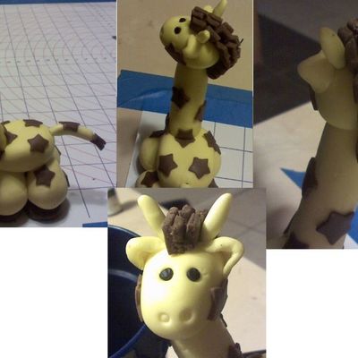 Fondant Giraffe