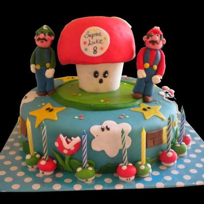 Super Mario Cake