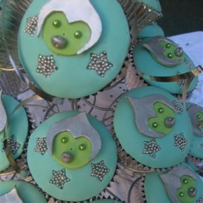 Space Theme Baby Shower Cakes