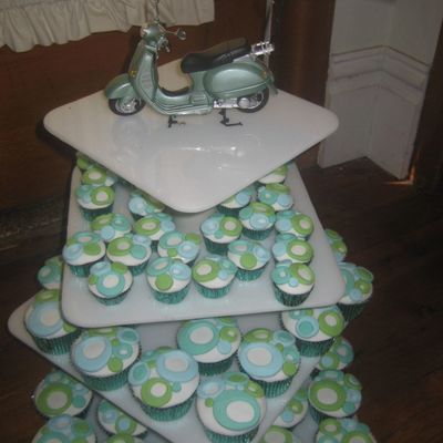Retro Cupcakes