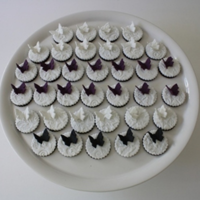 Mini Embossed Cookies.