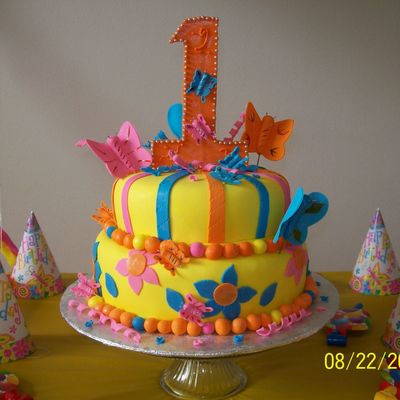 First Birthday My Nieces