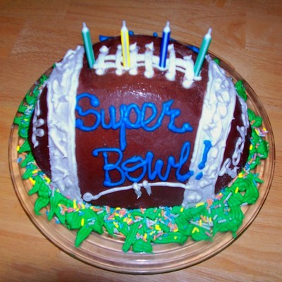 Super Bowl Football Cake Xlv 2011