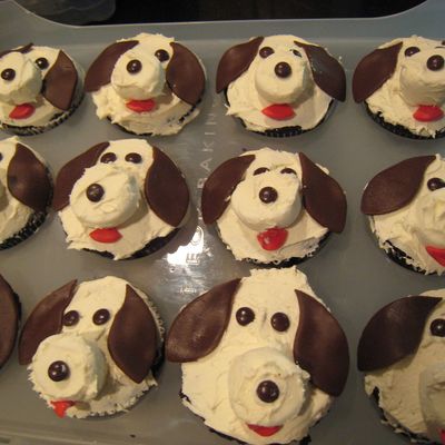 Puppy Cupcakes