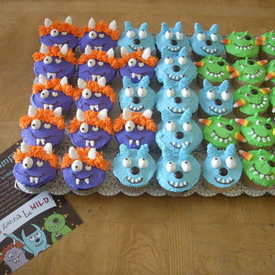 Monster Cupcakes