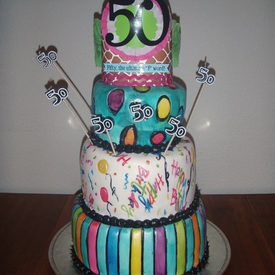 50Th Birthday Cake