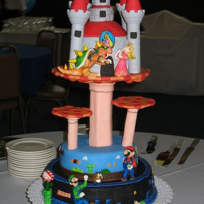 Super Mario Bros Cake