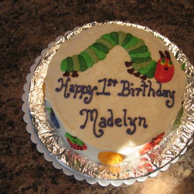 The Very Hungry Caterpillar Smash Cake