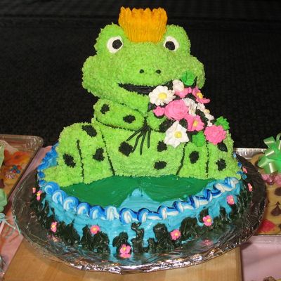 Frog Prince Cake