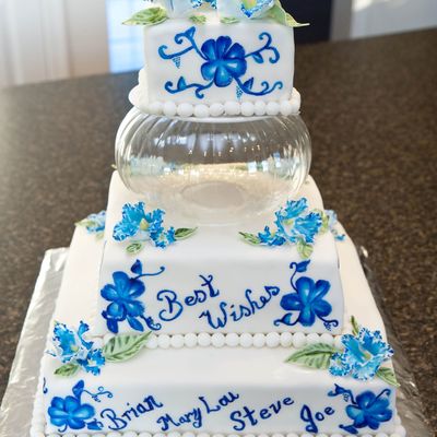 3-Tiered Retirement Cake