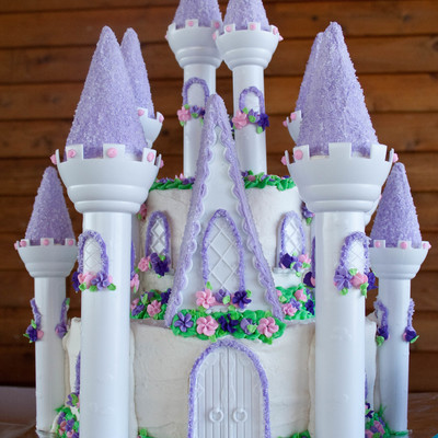 Princess Castle Cake
