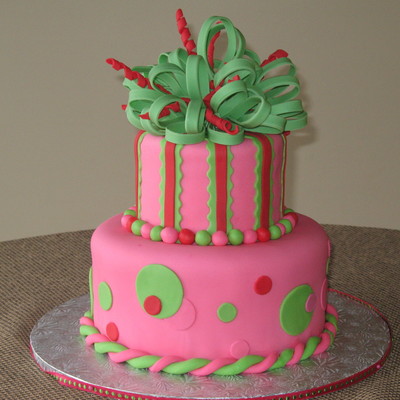 Surprise Present Cake