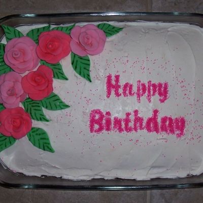 Simple Birthday Cake