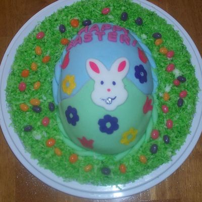 Fondant Easter Cake