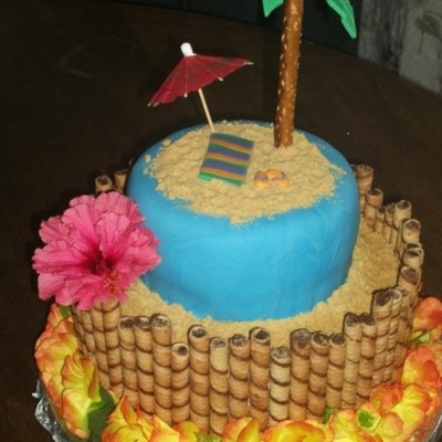Beach Blanket Cake