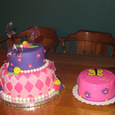 Butterflies And Roses