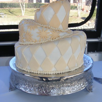 Topsy Turvy Wedding Cake