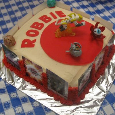 Bakugan Cake